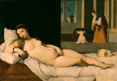 Liegende Venus von Jean Auguste Dominique Ingres